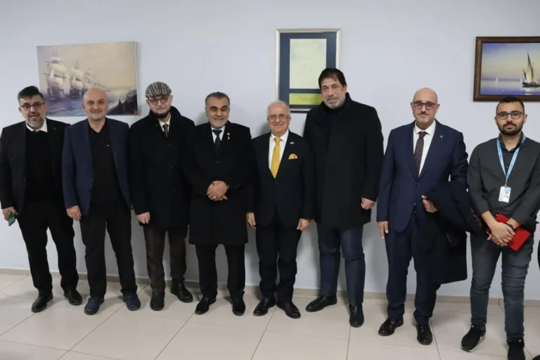 Solidarity visit to wounded Palestinians in Ankara hospitals, January 2024.