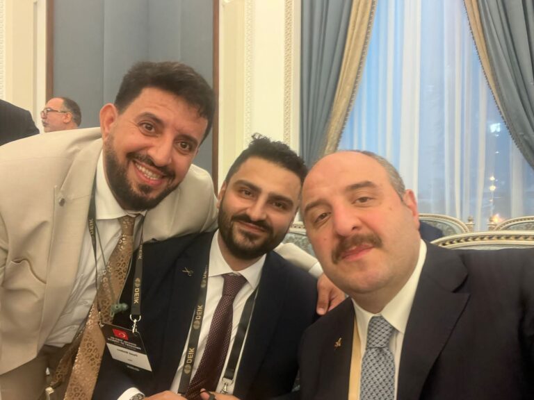 فؤاد عبد الفتاح بدوي خلال برنامج وفد رجال الأعمال التركي–القطري في الدوحة، يوليو 2023.